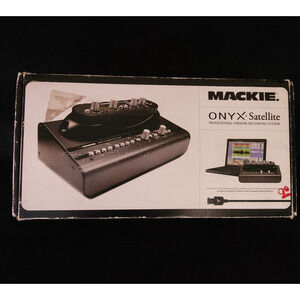 Mackie Onyx Satellite Professional Firewire Recording System Microphone Preamps